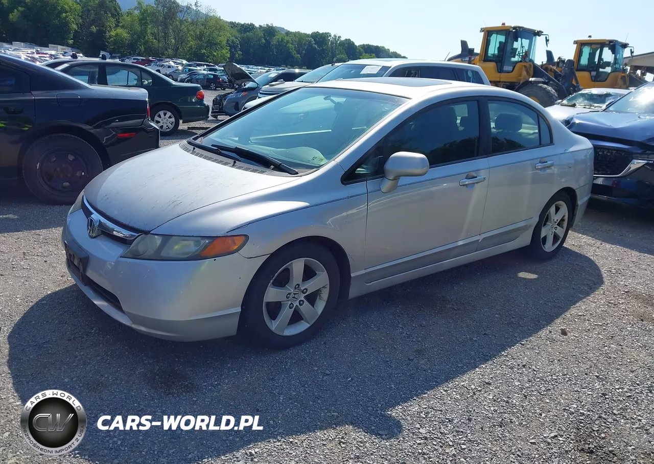 2007 Honda Civic Ex VIN:1HGFA16897L028447 - 2