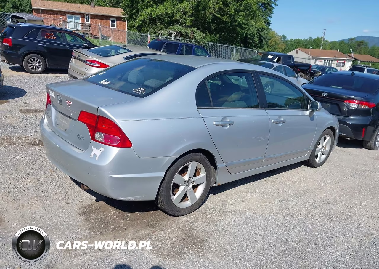 2007 Honda Civic Ex VIN:1HGFA16897L028447 - 4
