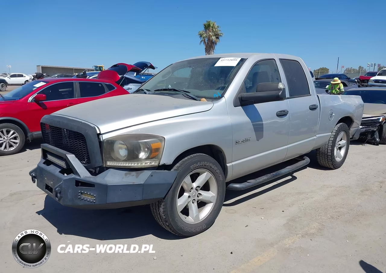 2008 Dodge Ram 1500 Slt VIN:1D7HA18NX8S538071 - 2