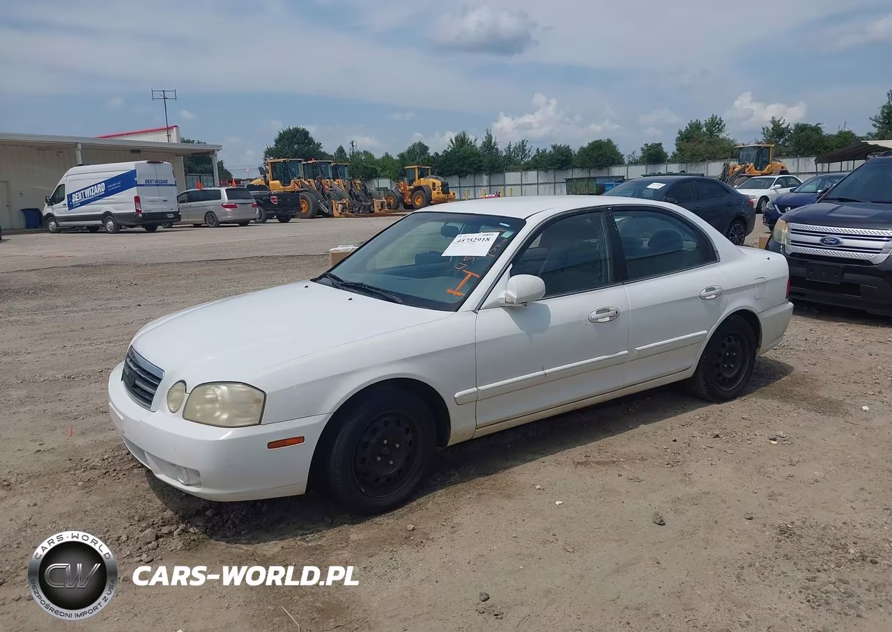 2005 Kia Optima Ex-Lx VIN:KNAGD126655385128 - 2