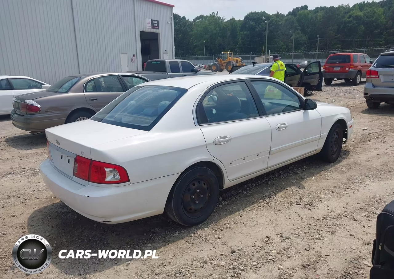 2005 Kia Optima Ex-Lx VIN:KNAGD126655385128 - 4