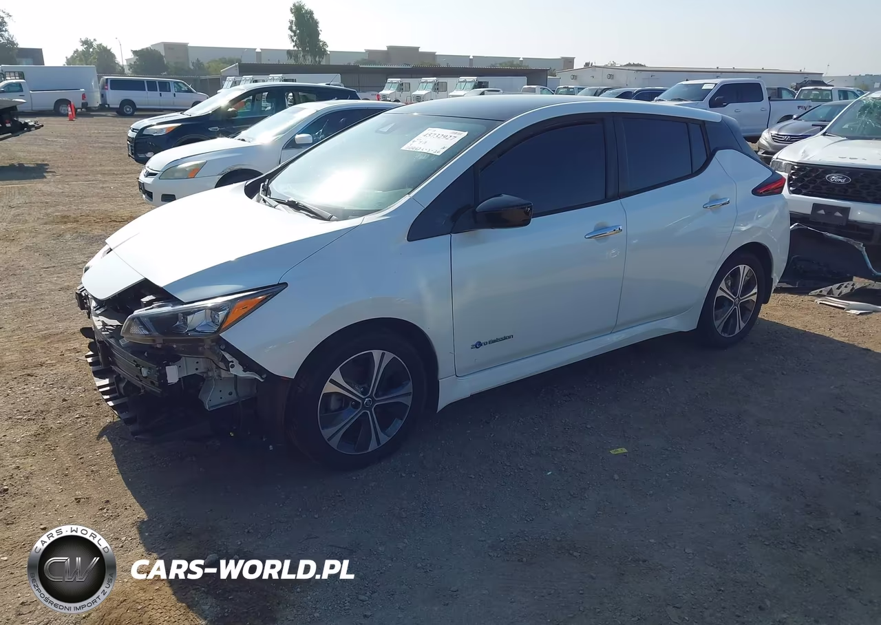 2019 Nissan Leaf Sv Plus VIN:1N4BZ1CPXKC313304 - 2
