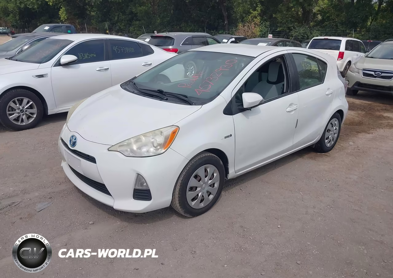 2012 Toyota Prius C One VIN:JTDKDTB36C1506307 - 2