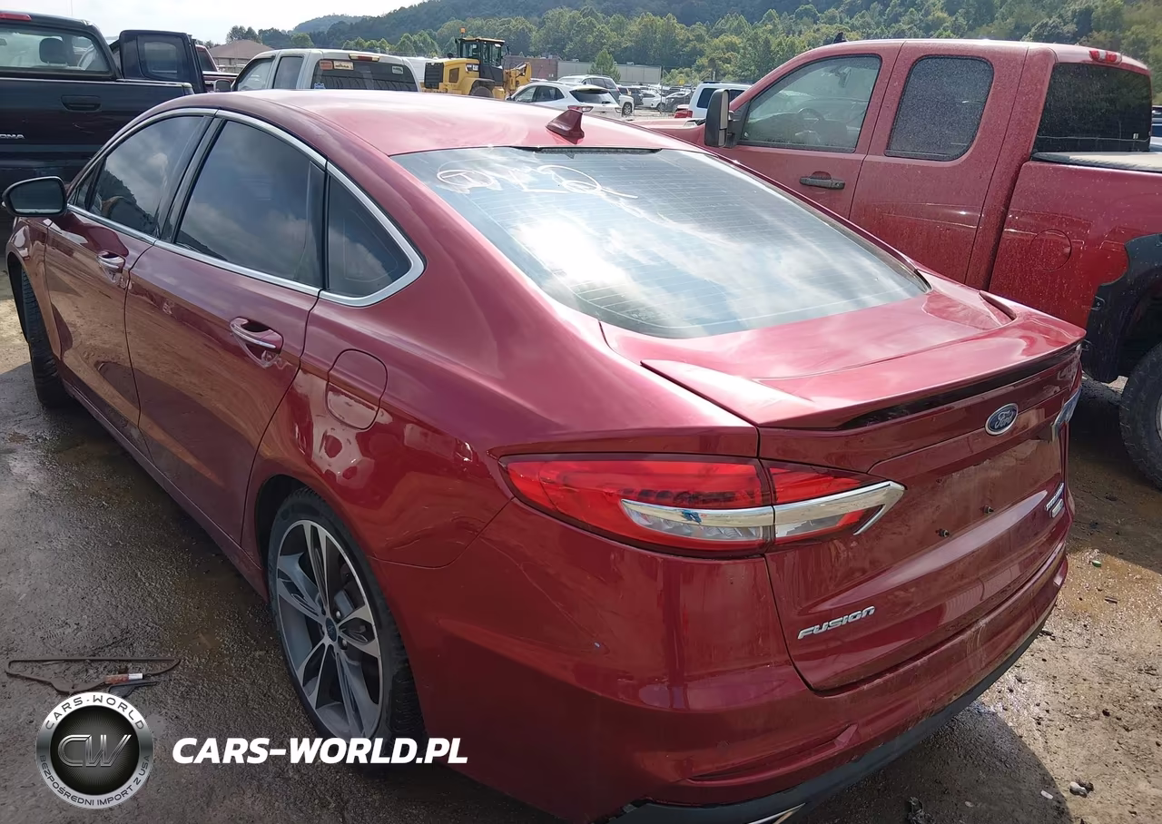 2019 Ford Fusion Titanium VIN:3FA6P0D94KR153021 - 3