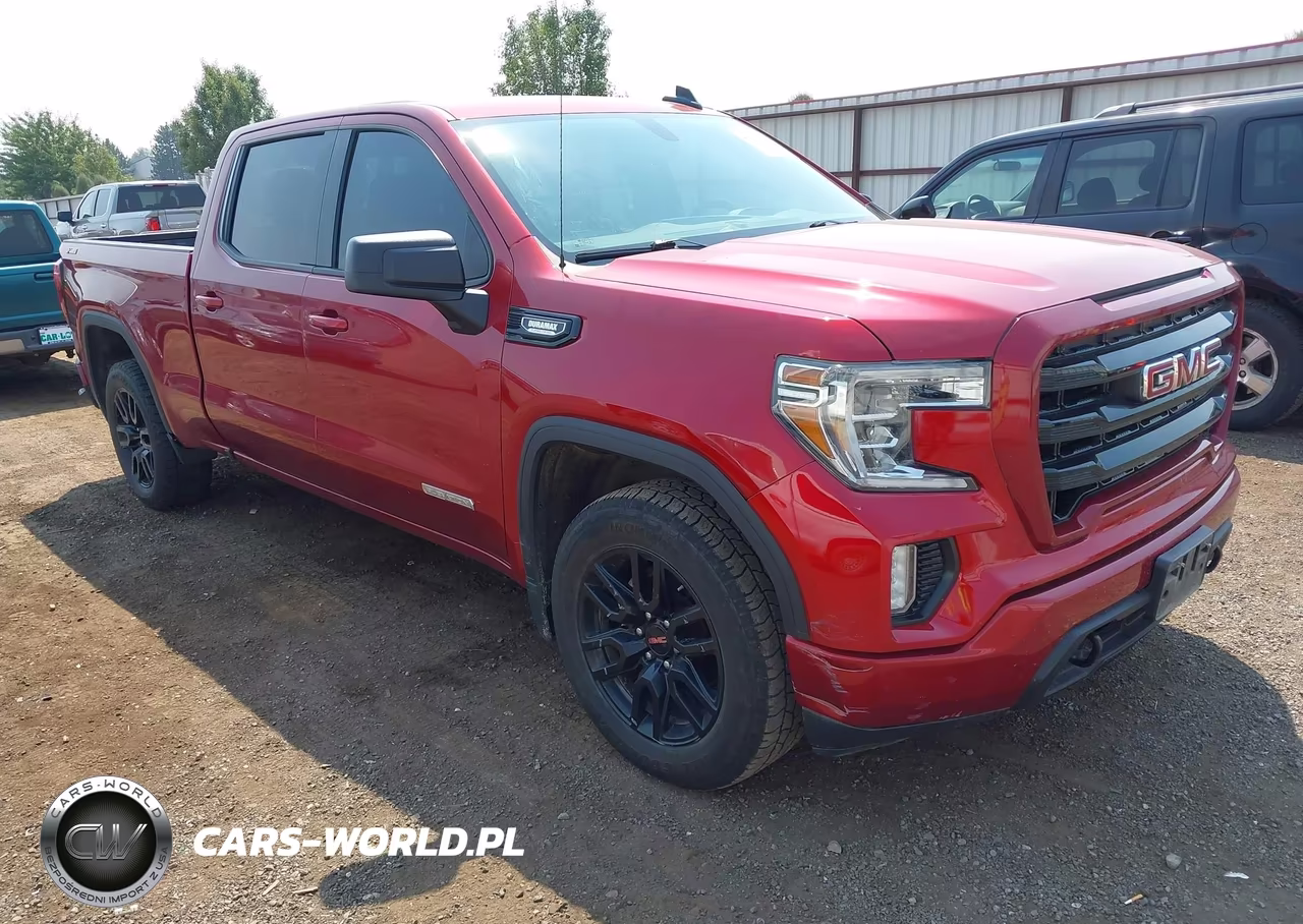 2021 GMC Sierra 1500 4Wd Standard Box Elevation