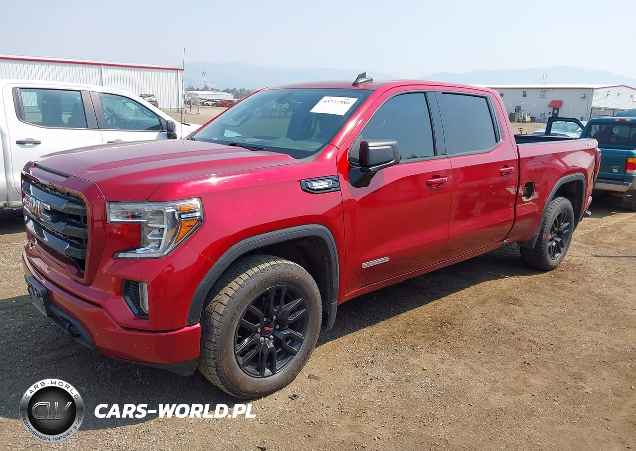2021 GMC Sierra 1500 4Wd Standard Box Elevation VIN:3GTU9CET9MG423690 - 2