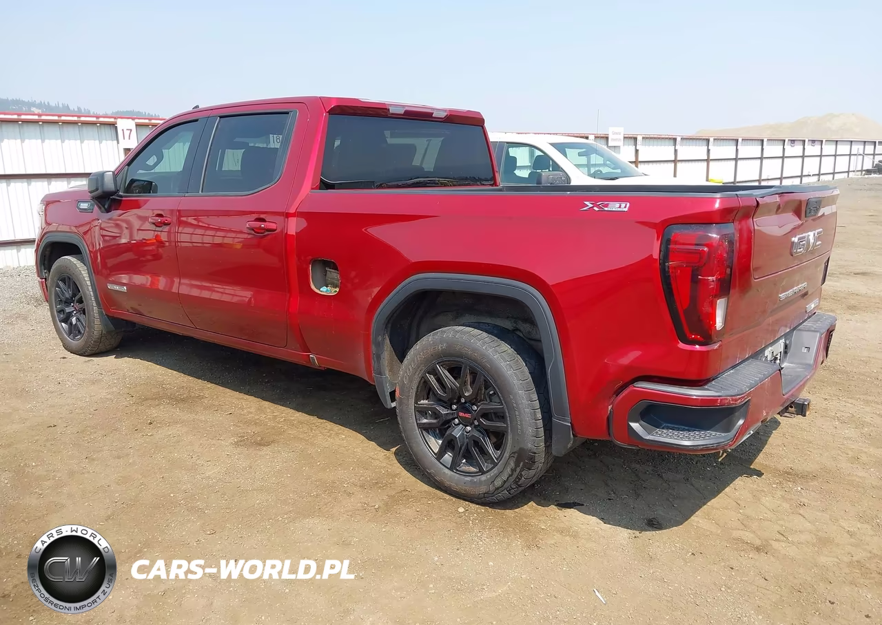 2021 GMC Sierra 1500 4Wd Standard Box Elevation VIN:3GTU9CET9MG423690 - 3