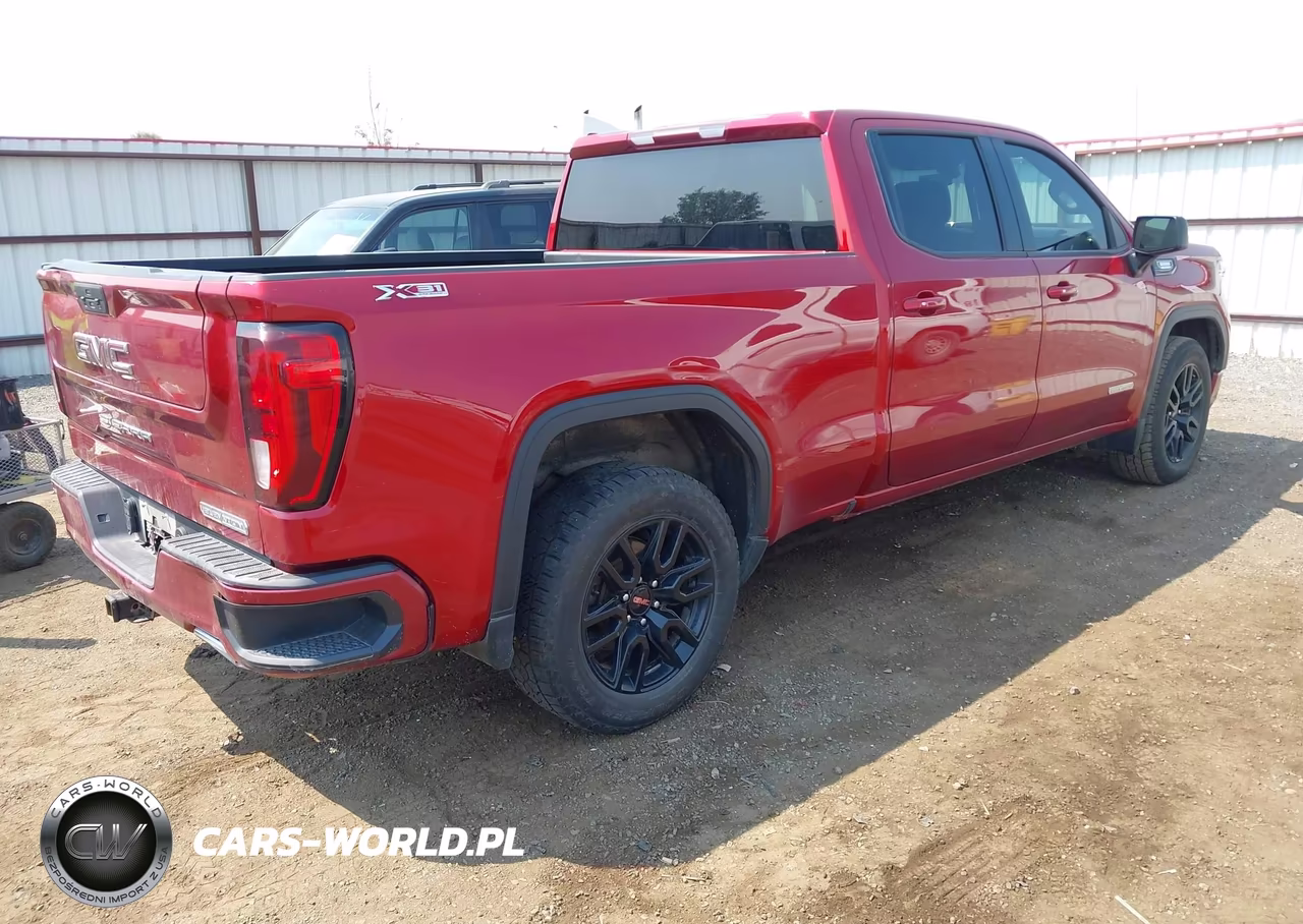 2021 GMC Sierra 1500 4Wd Standard Box Elevation VIN:3GTU9CET9MG423690 - 4