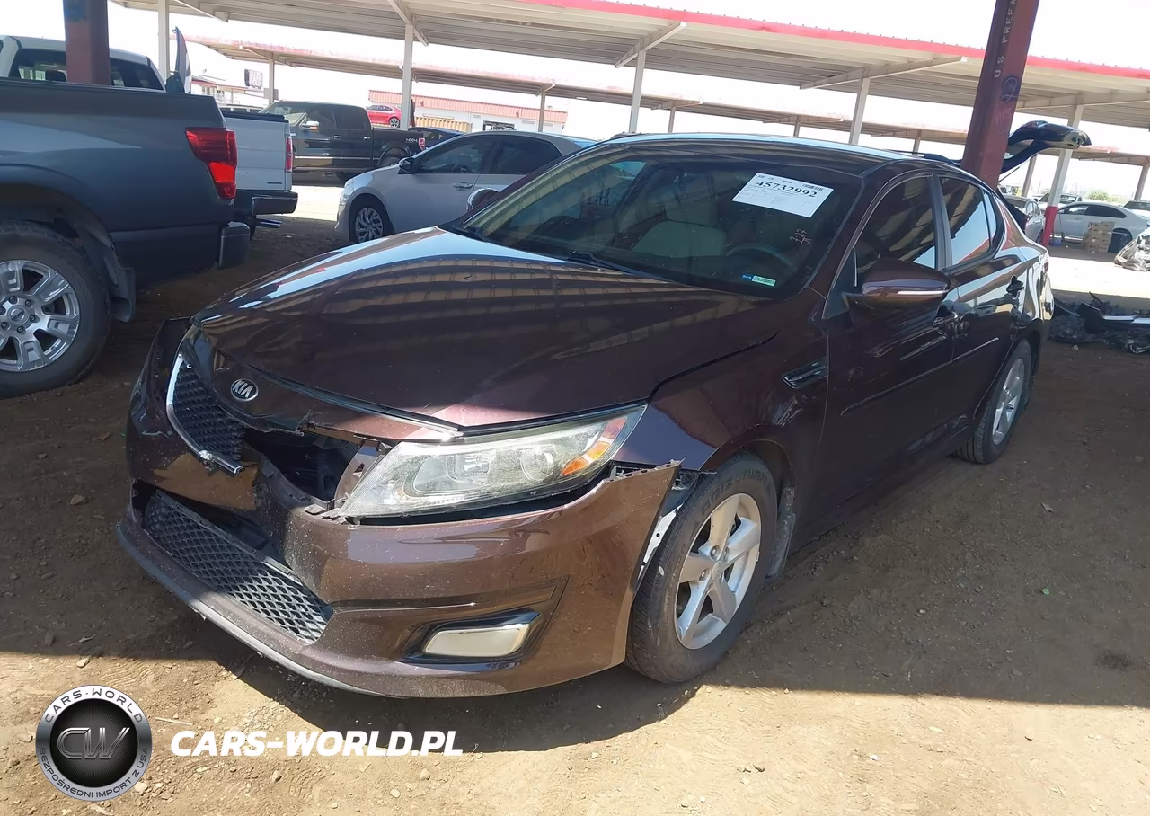 2015 Kia Optima Lx VIN:5XXGM4A75FG493641 - 2