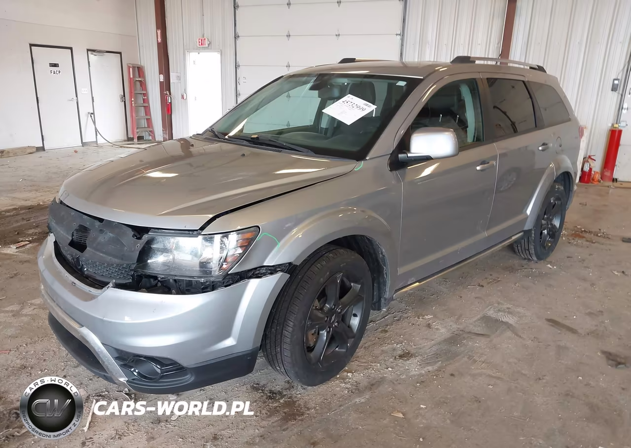 2018 Dodge Journey Crossroad Awd VIN:3C4PDDGG6JT364425 - 2