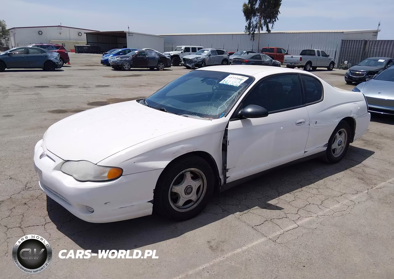 2005 Chevrolet Monte Carlo Ls VIN:2G1WW12E359136703 - 2