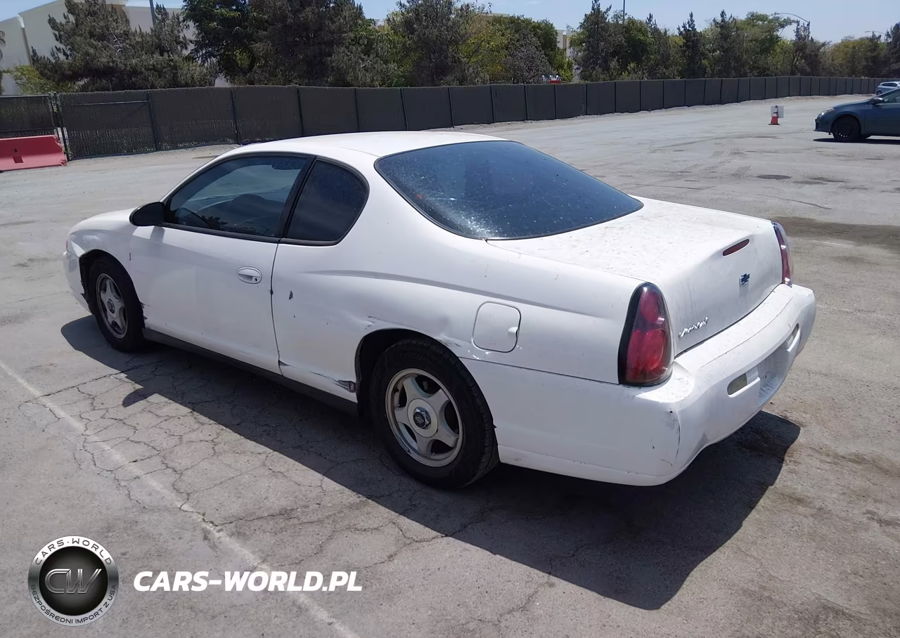 2005 Chevrolet Monte Carlo Ls VIN:2G1WW12E359136703 - 3