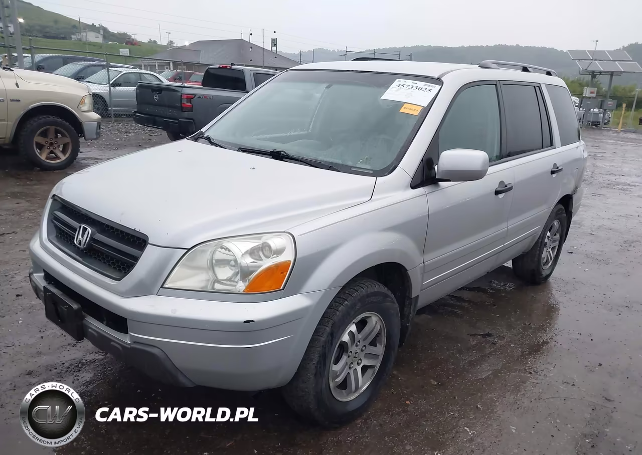 2004 Honda Pilot Ex-L VIN:2HKYF18694H590949 - 2
