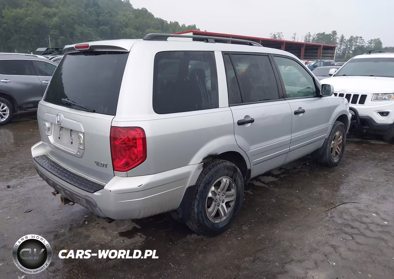 2004 Honda Pilot Ex-L VIN:2HKYF18694H590949 - 4