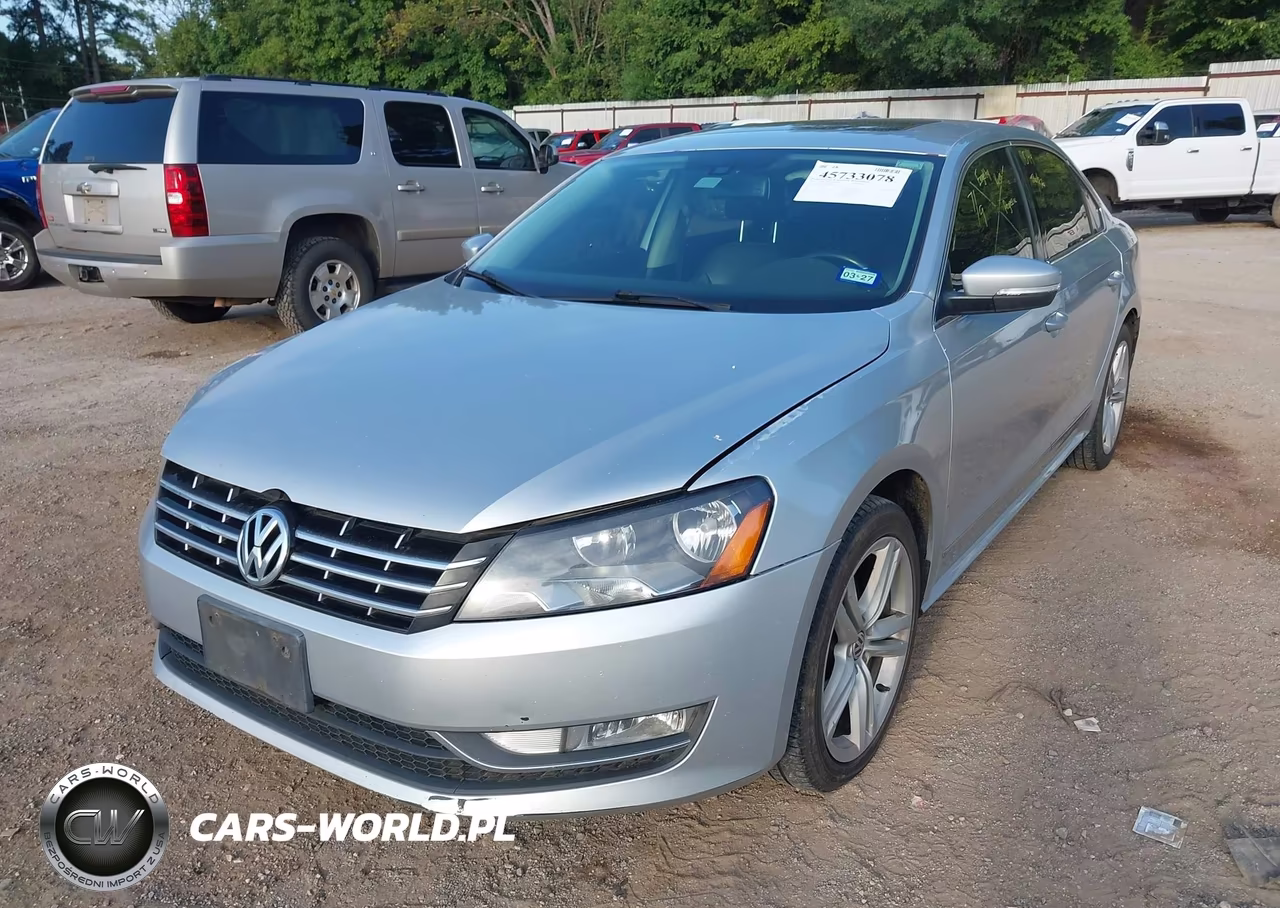 2014 Volkswagen Passat 2.0L Tdi Sel Premium VIN:1VWCN7A39EC058241 - 2