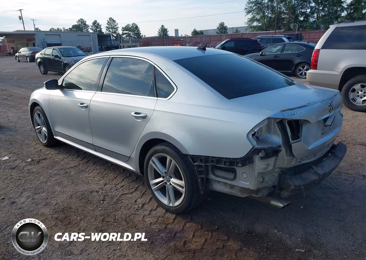 2014 Volkswagen Passat 2.0L Tdi Sel Premium VIN:1VWCN7A39EC058241 - 3