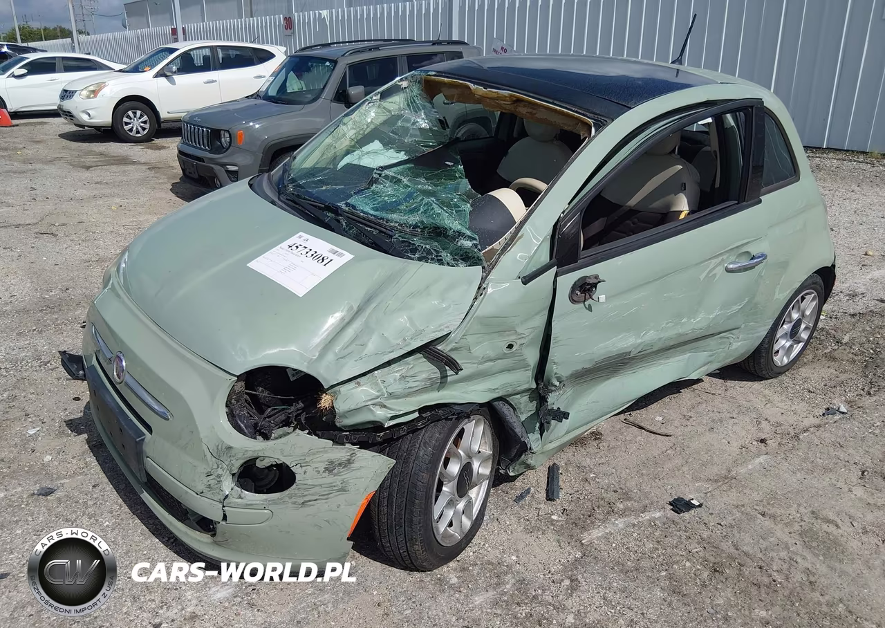 2015 Fiat 500 Pop VIN:3C3CFFARXFT508133 - 2