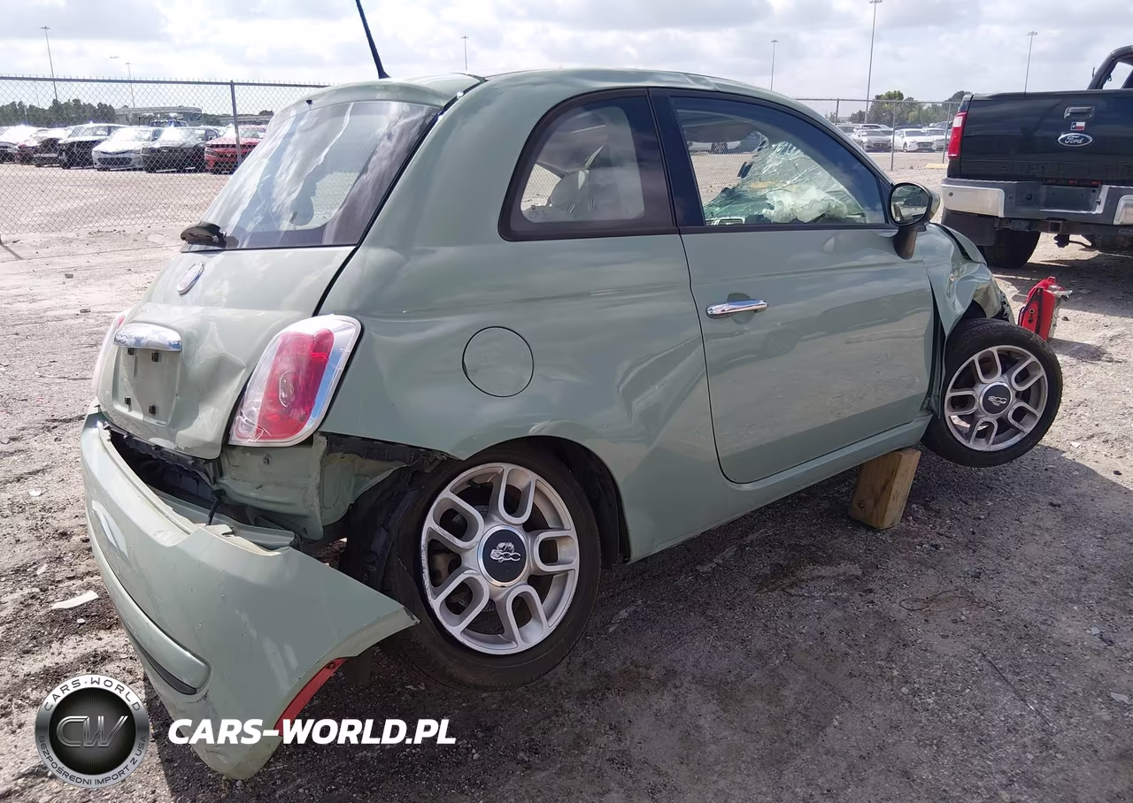 2015 Fiat 500 Pop VIN:3C3CFFARXFT508133 - 4