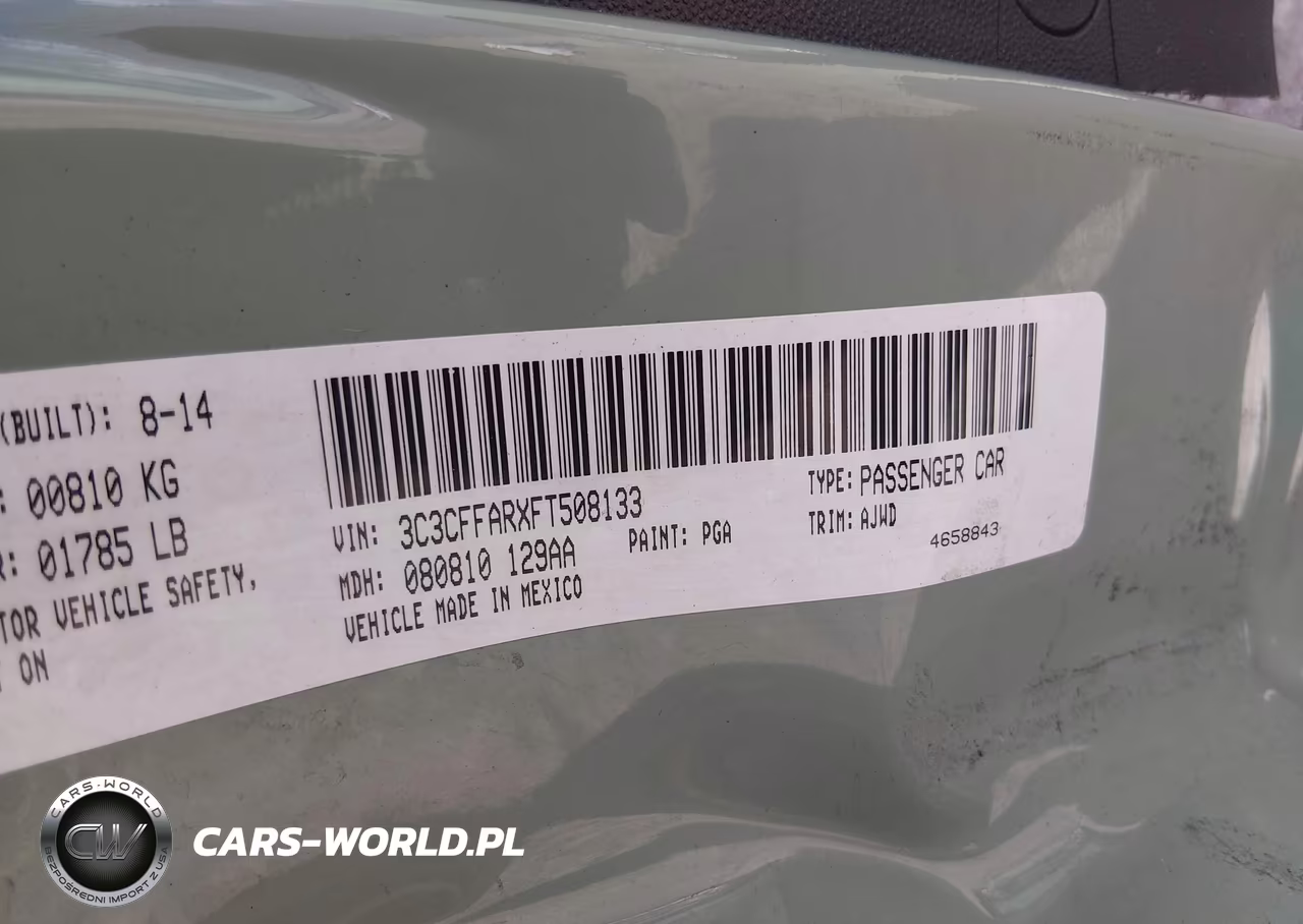 2015 Fiat 500 Pop VIN:3C3CFFARXFT508133 - 9