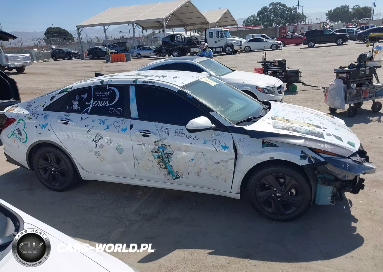 2021 Hyundai Elantra Sel VIN:5NPLS4AG7MH020006 - 14