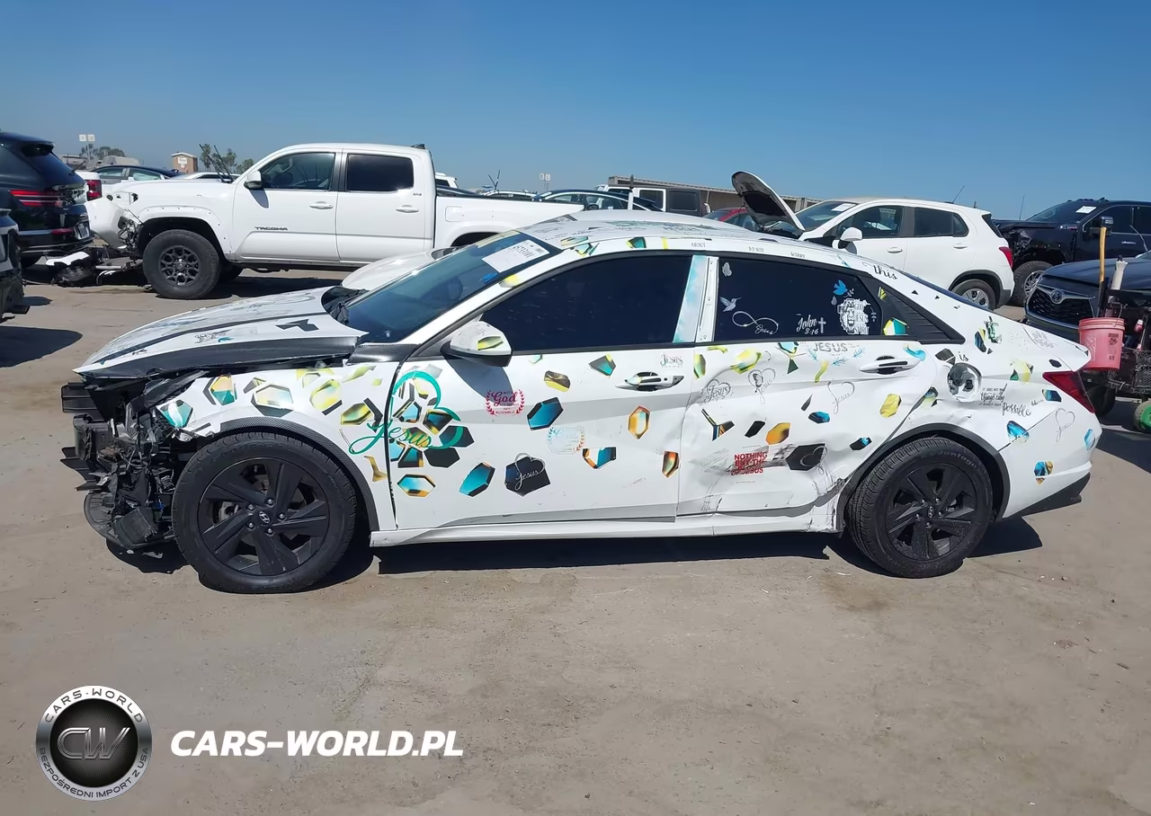 2021 Hyundai Elantra Sel VIN:5NPLS4AG7MH020006 - 15