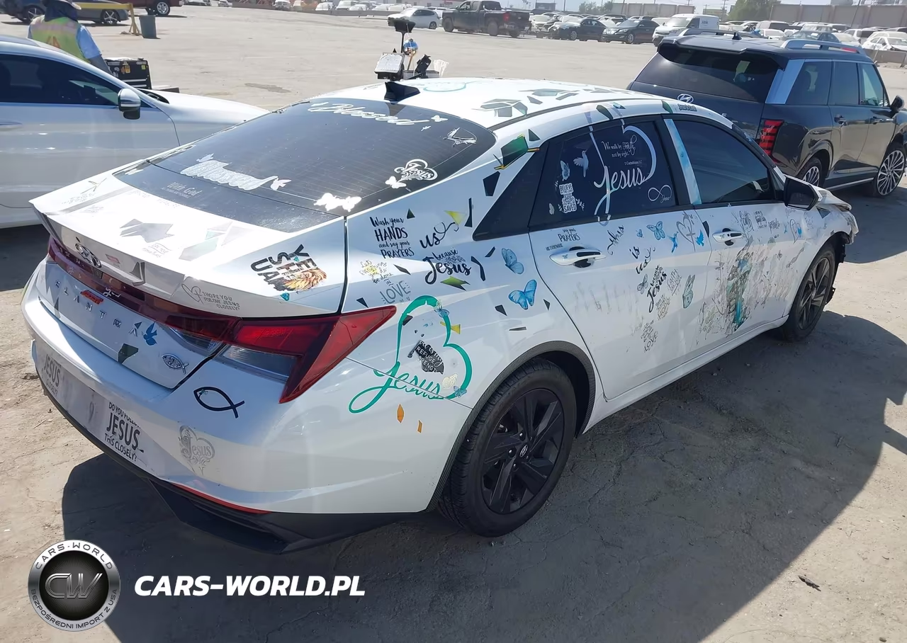 2021 Hyundai Elantra Sel VIN:5NPLS4AG7MH020006 - 4