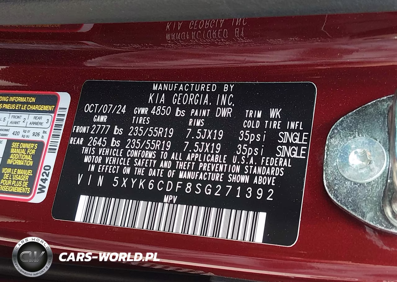 2025 Kia Sportage X-Line VIN:5XYK6CDF8SG271392 - 9