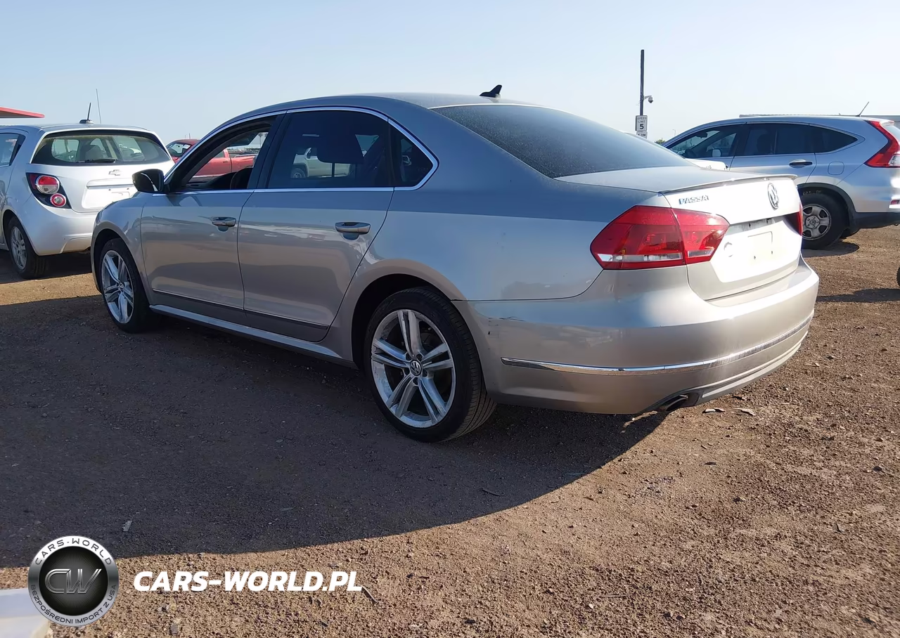 2013 Volkswagen Passat 2.0L Tdi Sel Premium VIN:1VWCN7A31DC078871 - 3