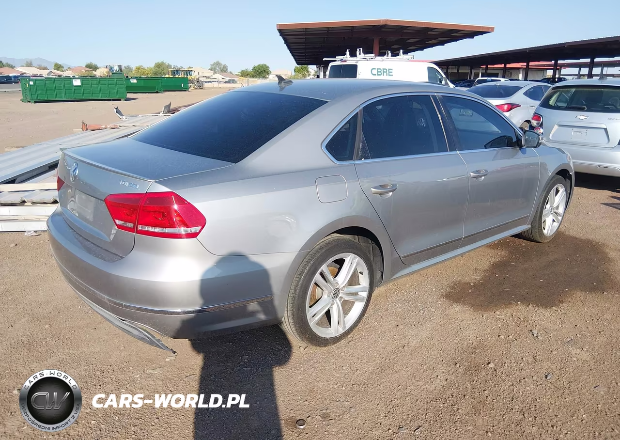 2013 Volkswagen Passat 2.0L Tdi Sel Premium VIN:1VWCN7A31DC078871 - 4