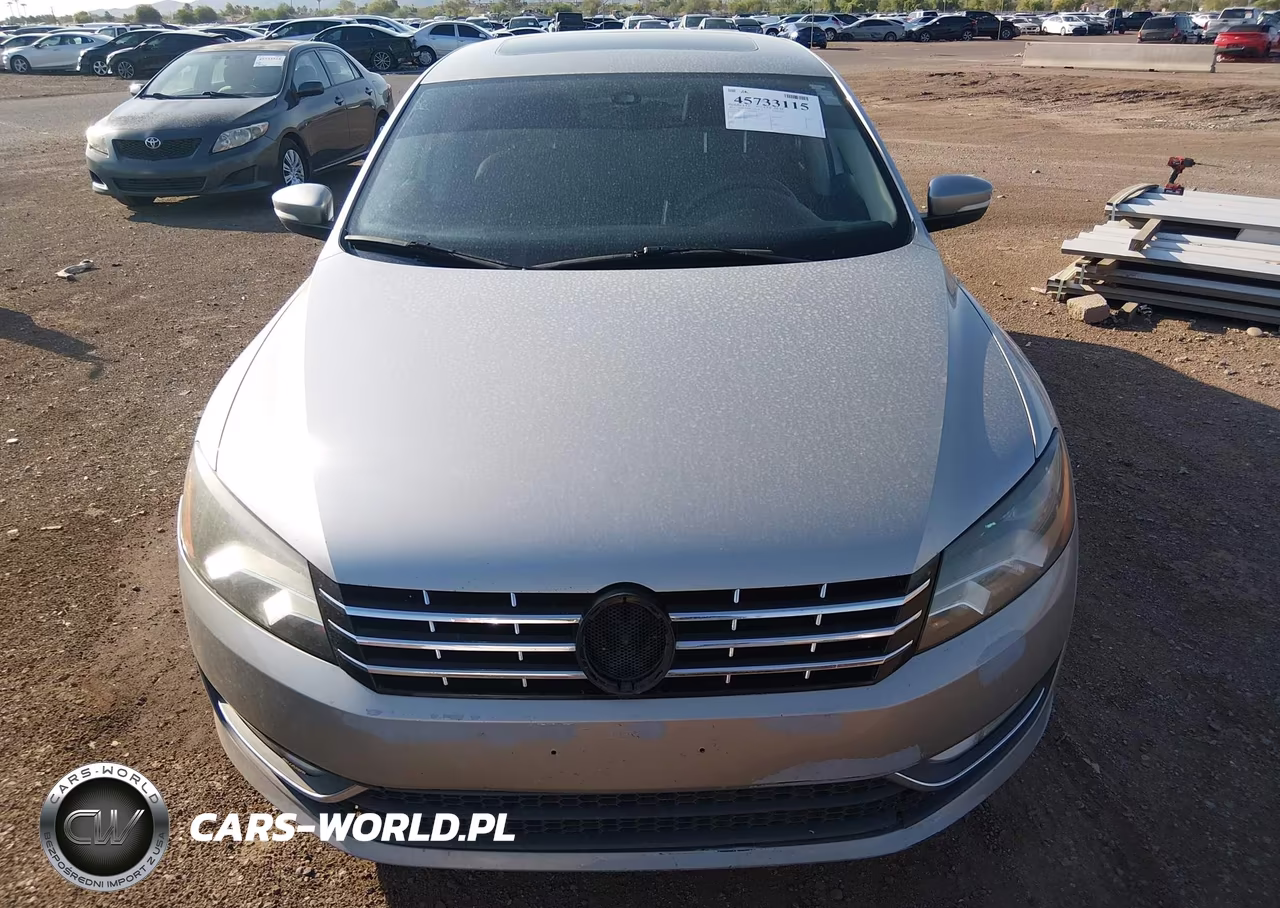 2013 Volkswagen Passat 2.0L Tdi Sel Premium VIN:1VWCN7A31DC078871 - 6