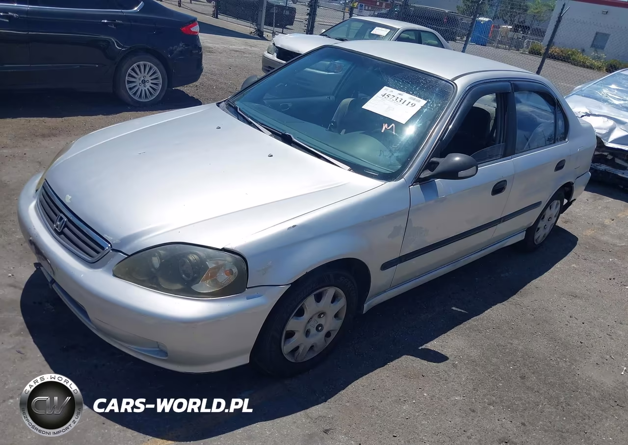1999 Honda Civic Lx VIN:2HGEJ6671XH500248 - 2