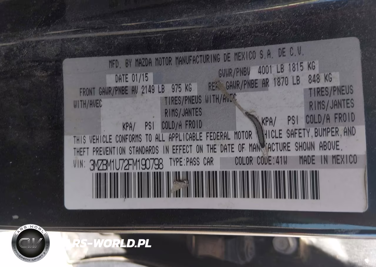 2015 Mazda Mazda3 I Sport VIN:3MZBM1U72FM190798 - 9