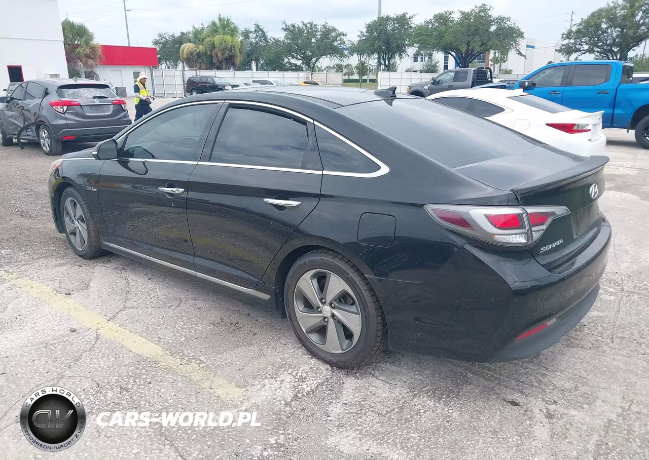 2016 Hyundai Sonata Hybrid Limited VIN:KMHE34L19GA015783 - 3