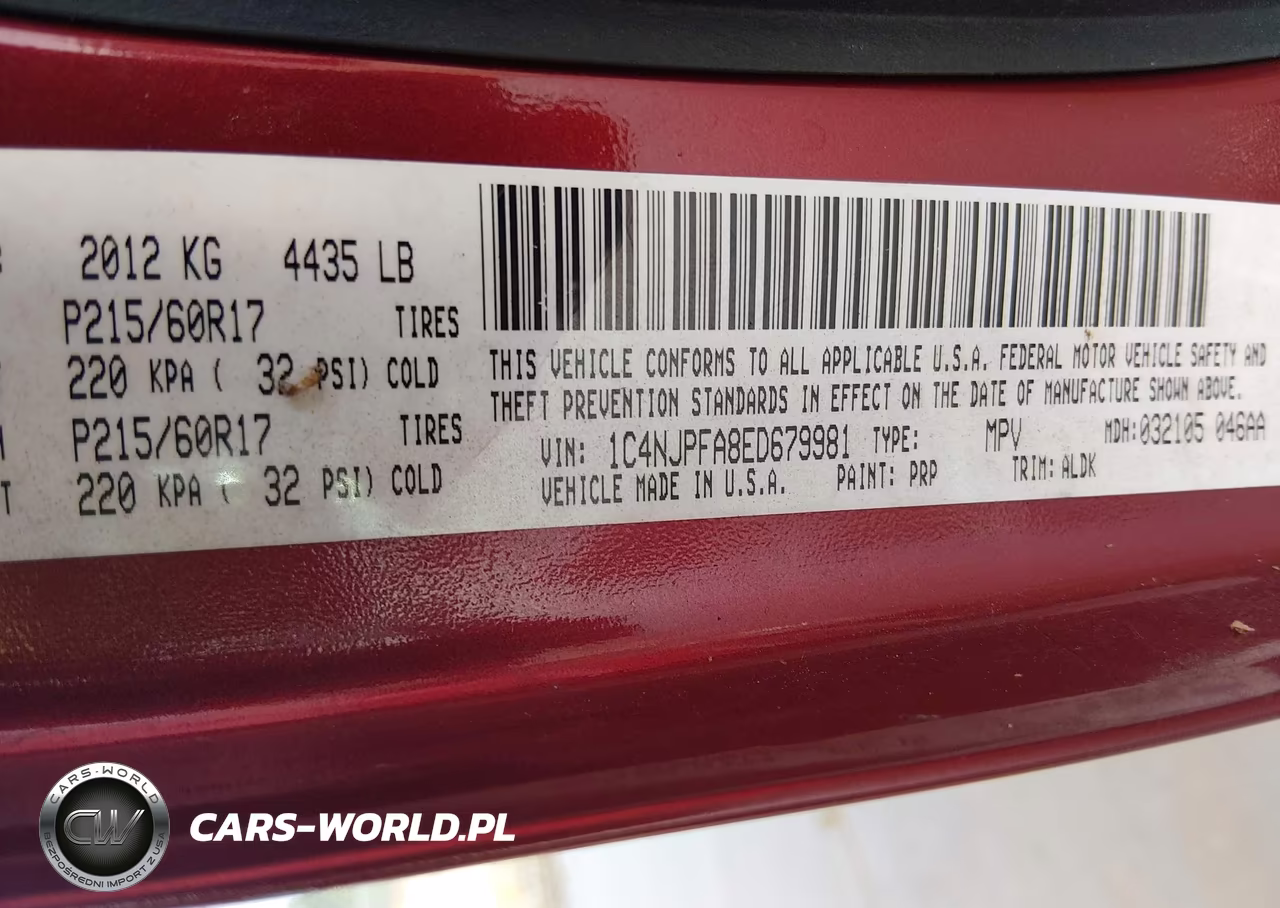 2014 Jeep Patriot High Altitude VIN:1C4NJPFA8ED679981 - 9