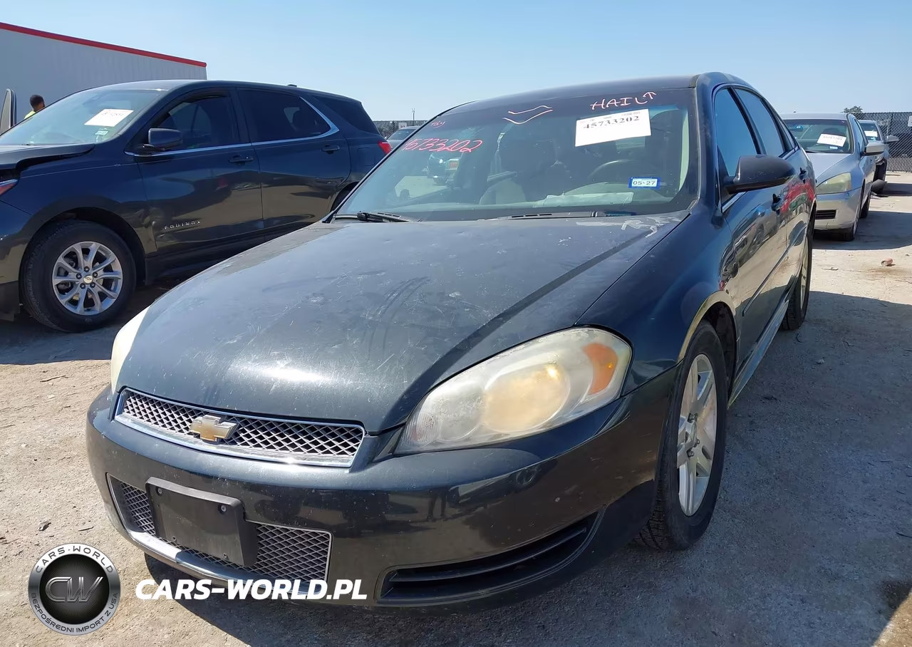 2012 Chevrolet Impala Lt VIN:2G1WG5E35C1335214 - 2