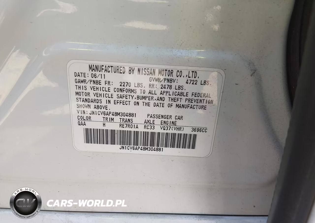 2011 Infiniti G37 Journey VIN:JN1CV6AP4BM304881 - 9