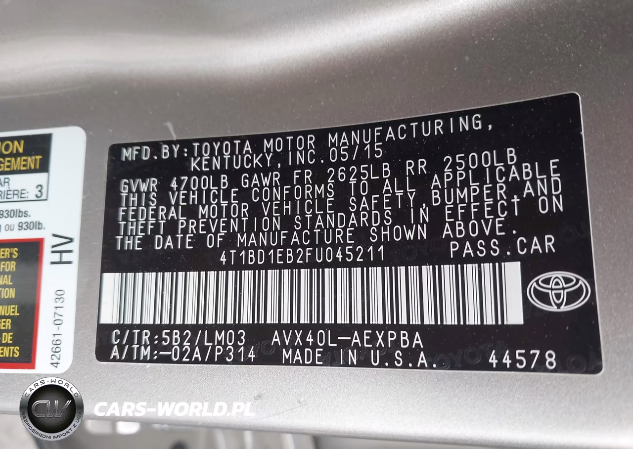 2015 Toyota Avalon Hybrid Limited VIN:4T1BD1EB2FU045211 - 9