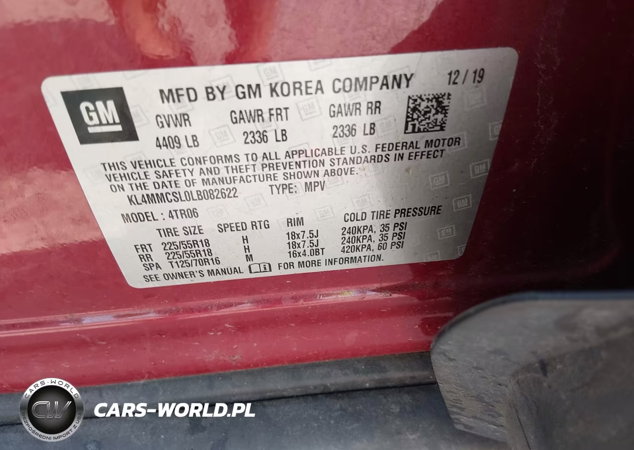2020 Buick Encore Gx Awd Preferred VIN:KL4MMCSL0LB082622 - 9