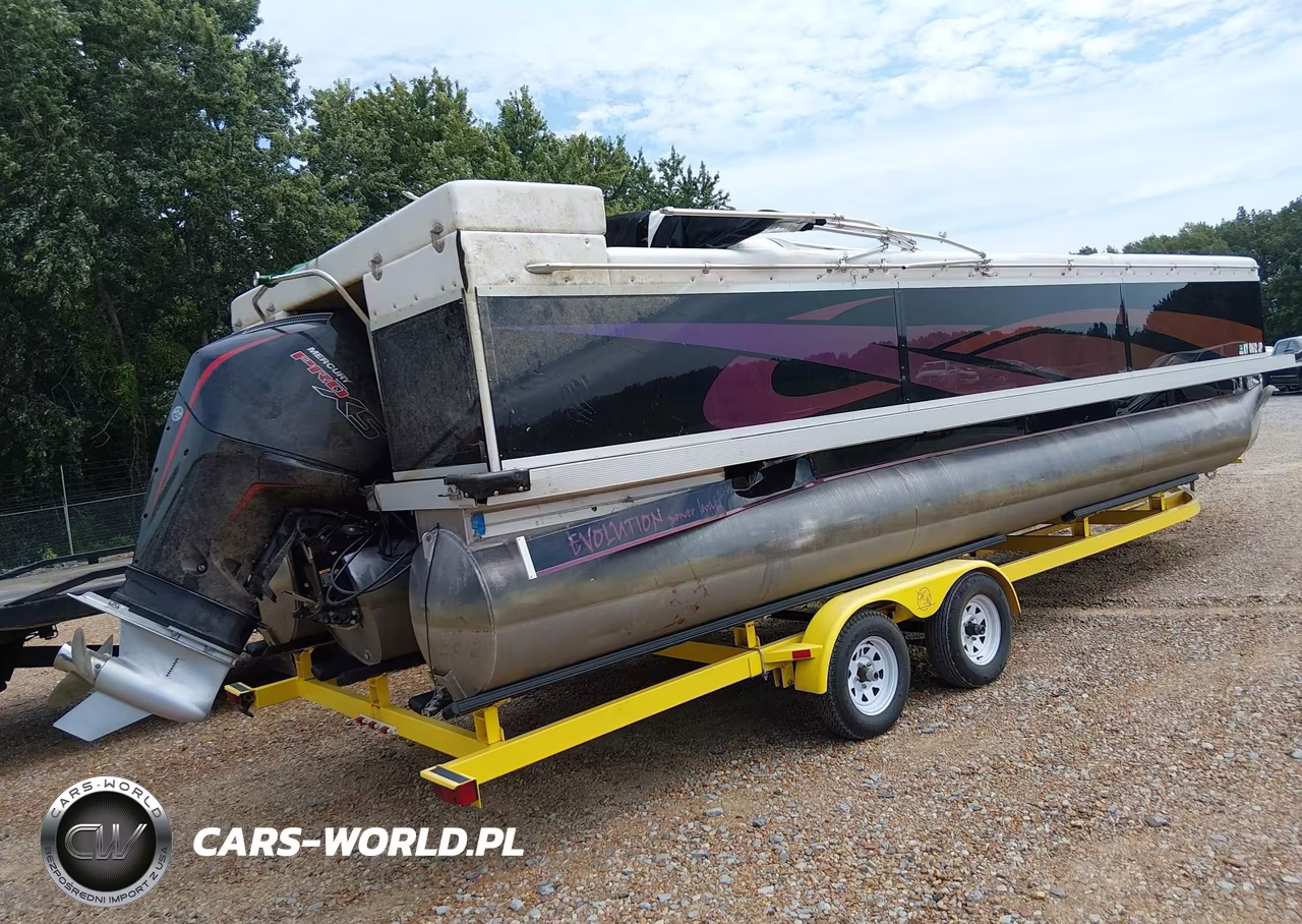 2006 Evolution Power Boats Pontoon Boat VIN:GKG26134F506 - 4