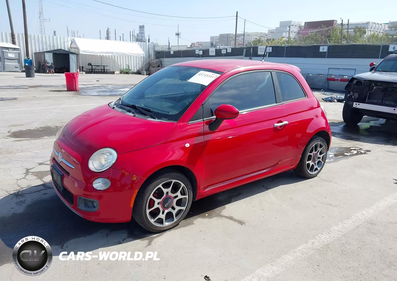 2012 Fiat 500 Sport VIN:3C3CFFBR7CT303802 - 2