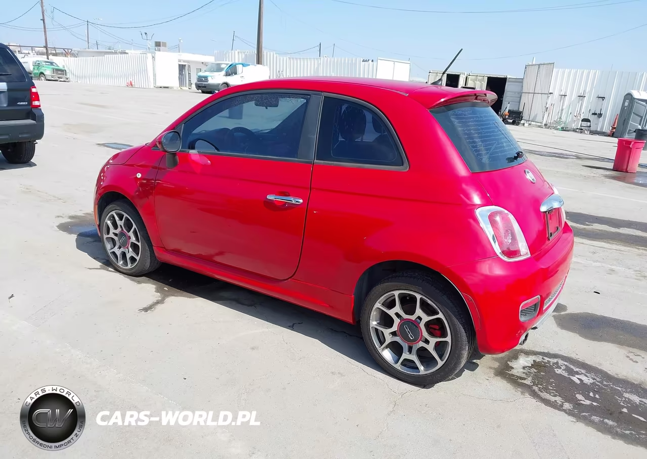 2012 Fiat 500 Sport VIN:3C3CFFBR7CT303802 - 3