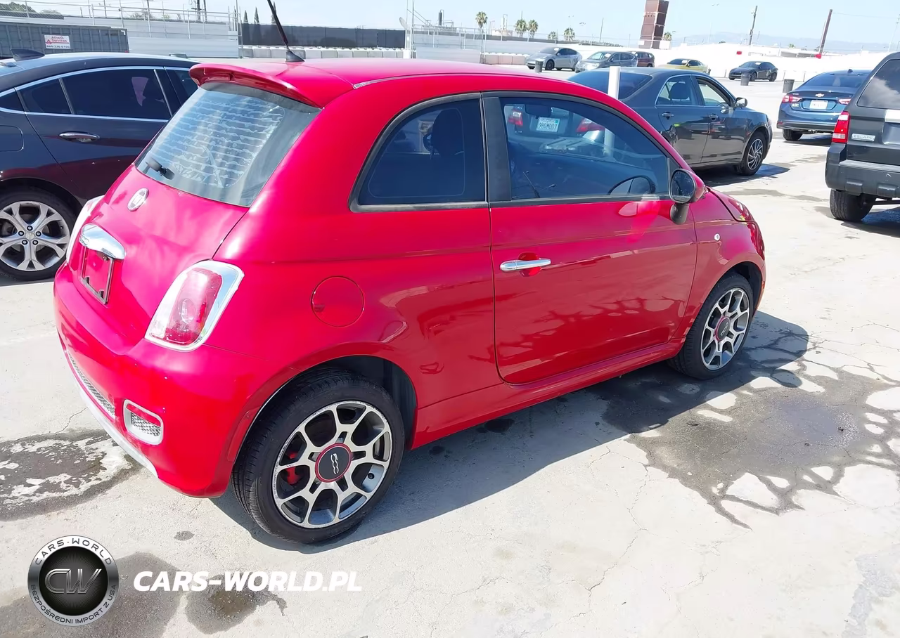 2012 Fiat 500 Sport VIN:3C3CFFBR7CT303802 - 4