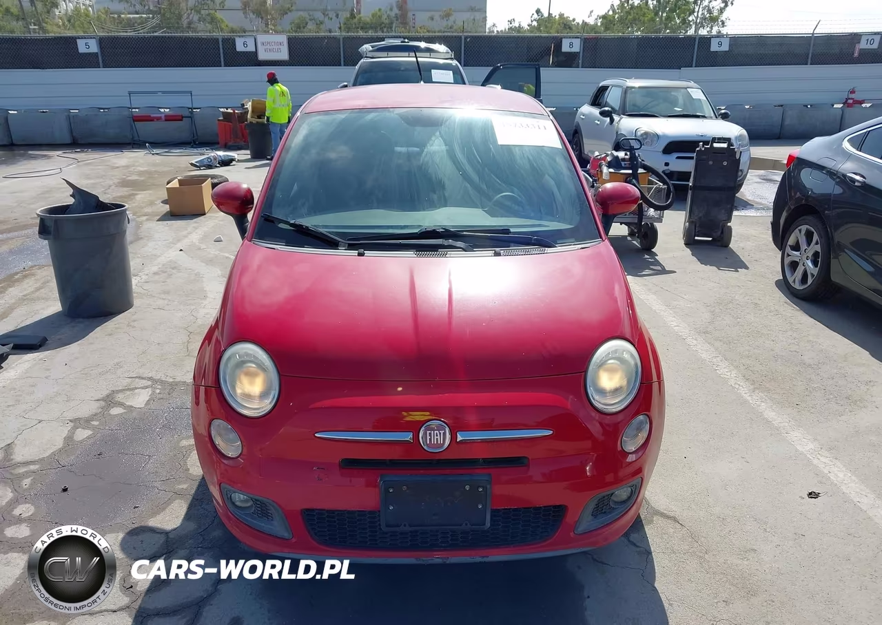 2012 Fiat 500 Sport VIN:3C3CFFBR7CT303802 - 6