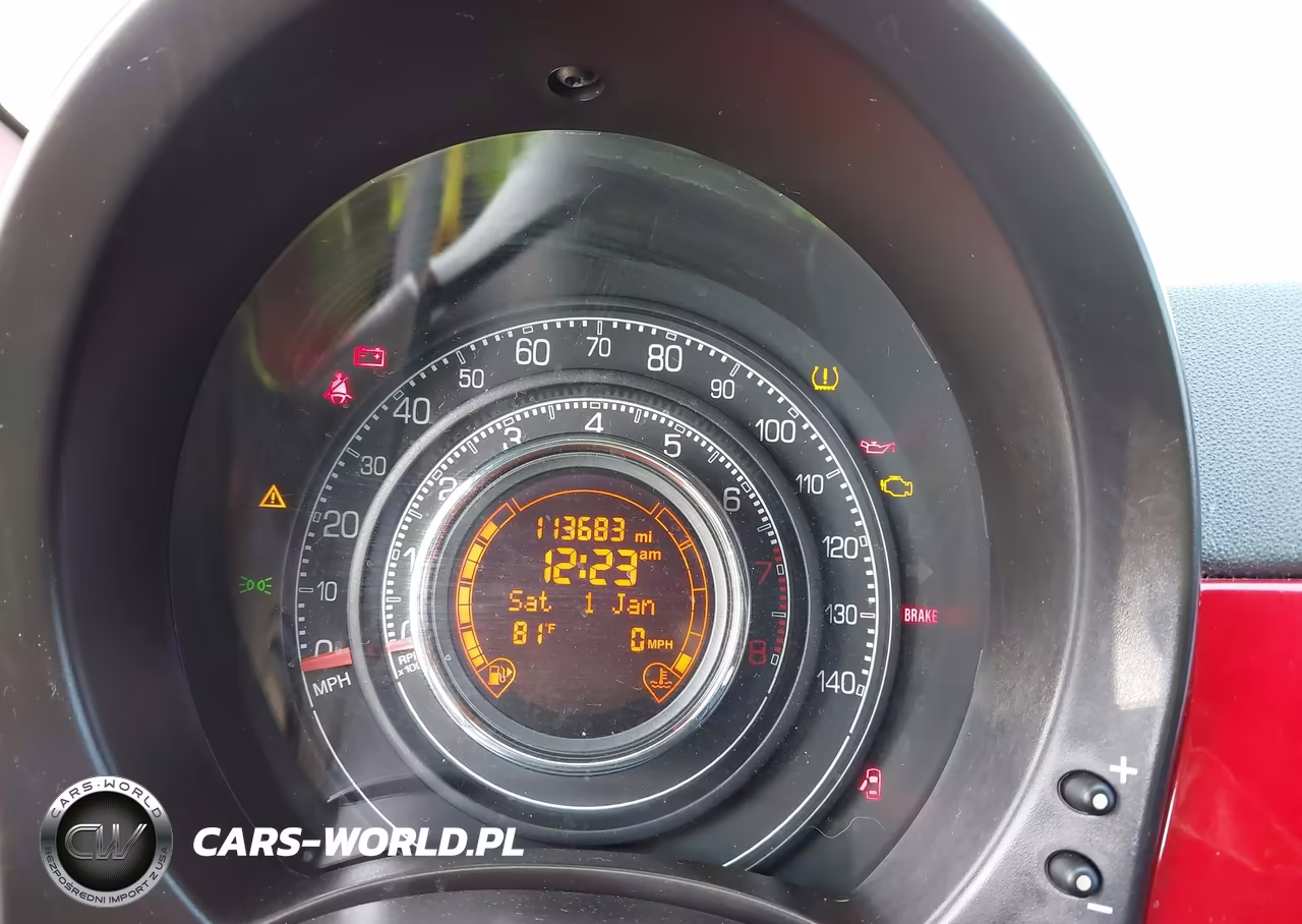 2012 Fiat 500 Sport VIN:3C3CFFBR7CT303802 - 7