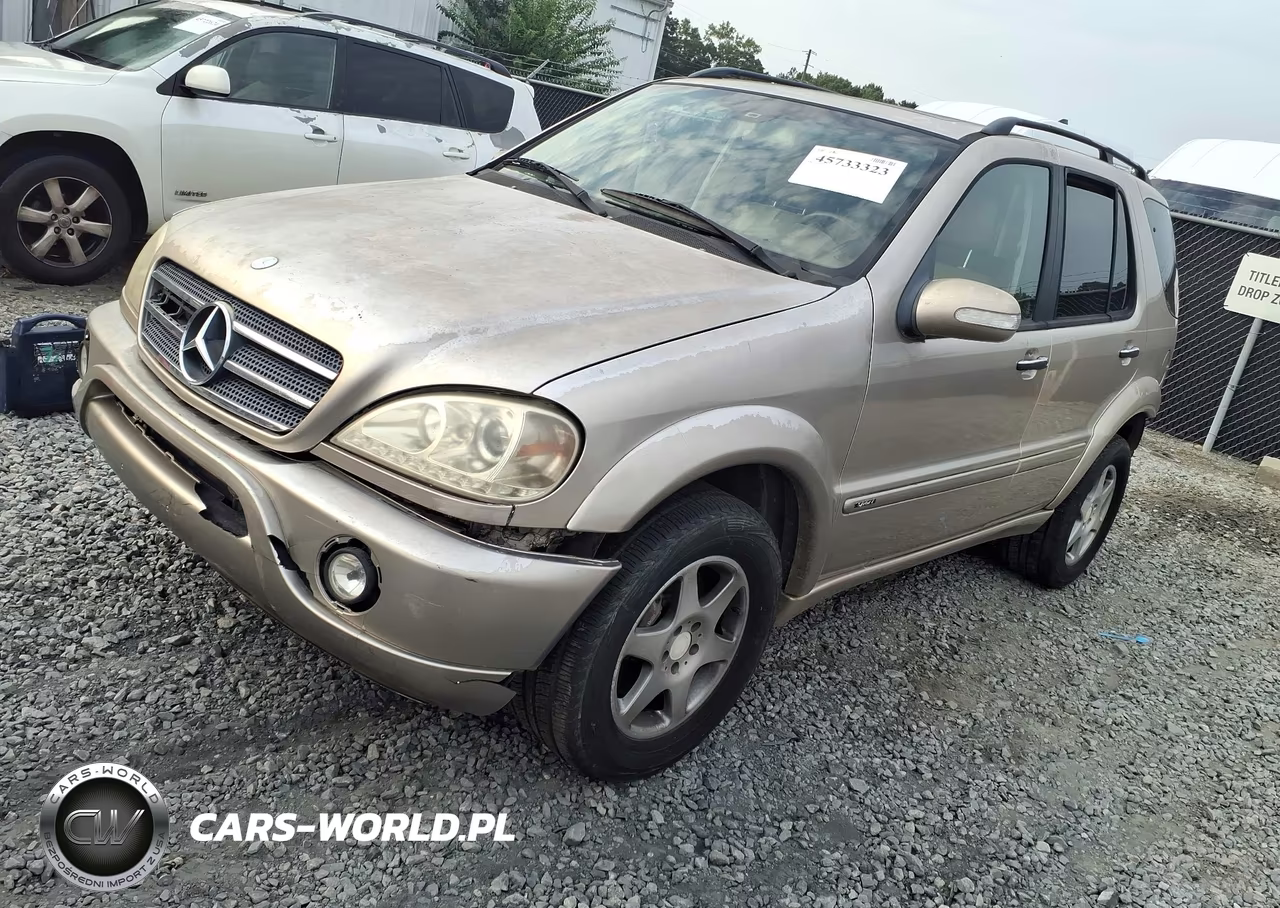 2003 Mercedes-Benz Ml 500 VIN:4JGAB75E23A416167 - 2