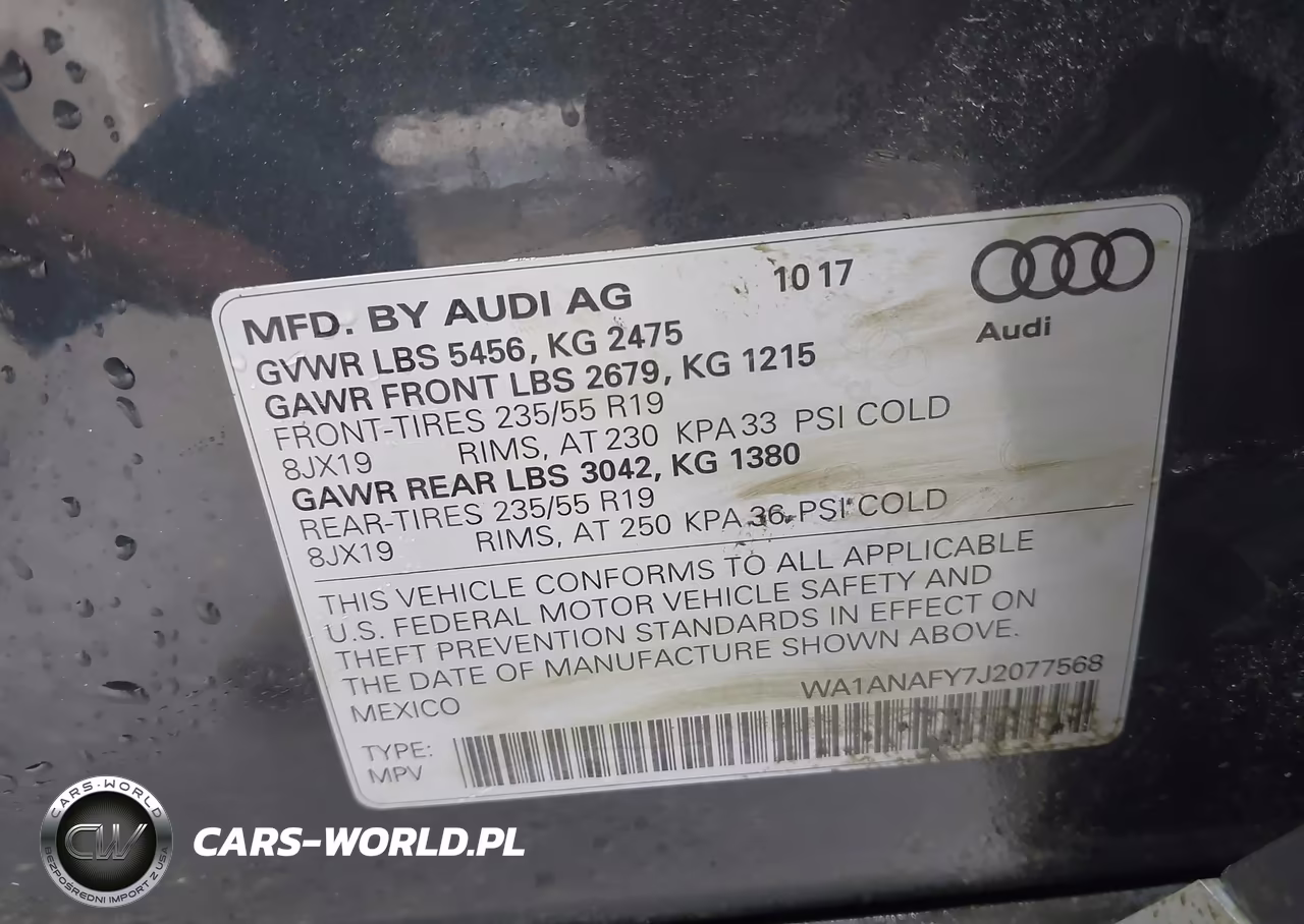 2018 Audi Q5 2.0T Premium-2.0T Tech Premium VIN:WA1ANAFY7J2077568 - 9