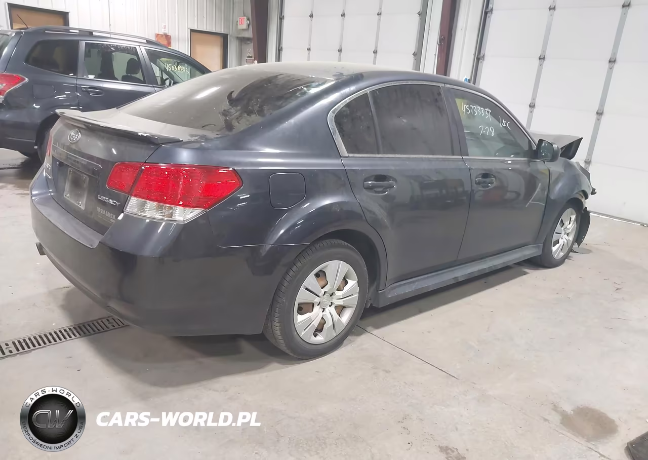 2011 Subaru Legacy 2.5I VIN:4S3BMCA68B3217217 - 4