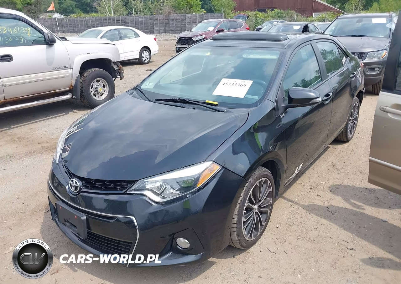 2015 Toyota Corolla S Plus VIN:2T1BURHEXFC287525 - 2
