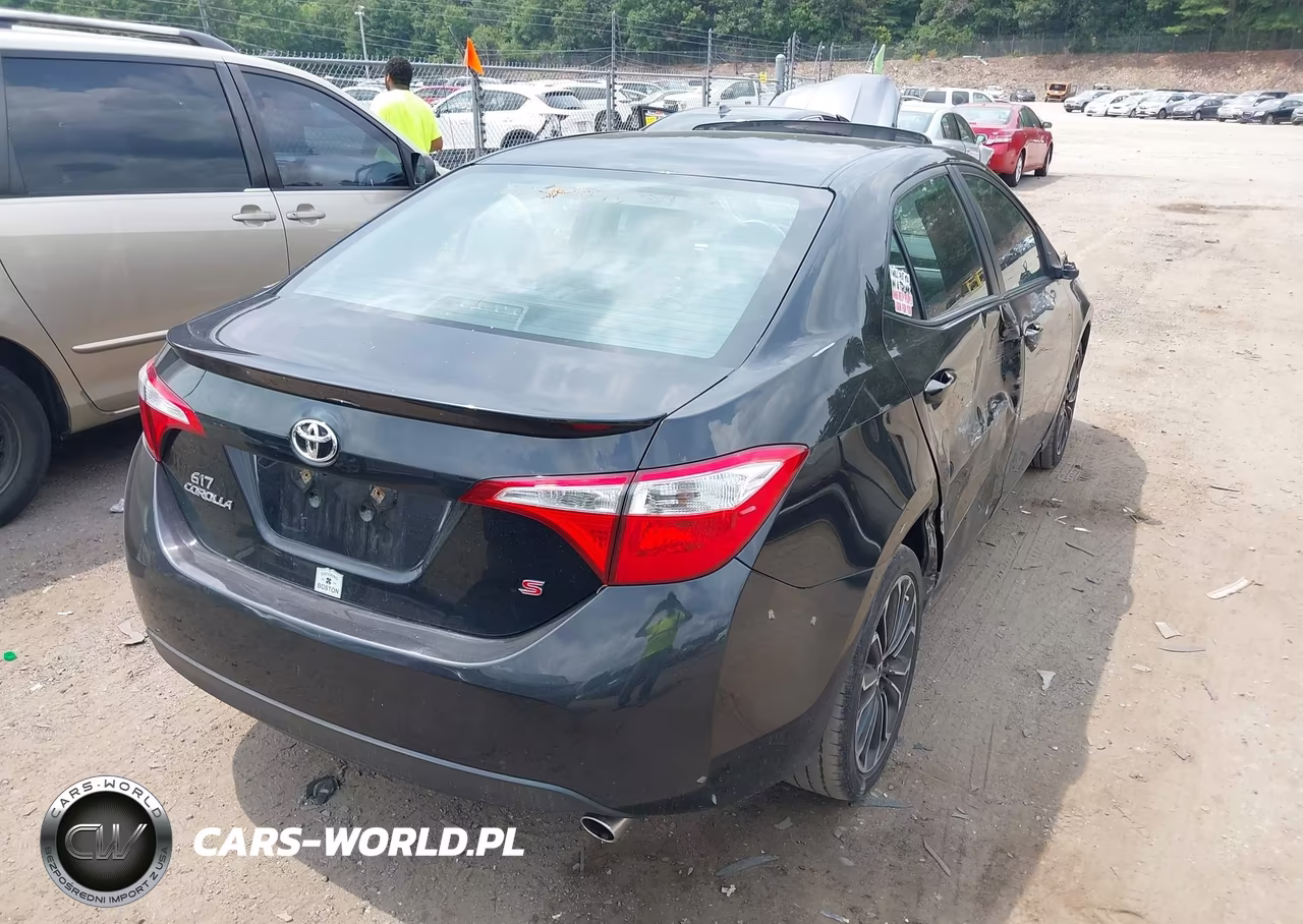 2015 Toyota Corolla S Plus VIN:2T1BURHEXFC287525 - 4