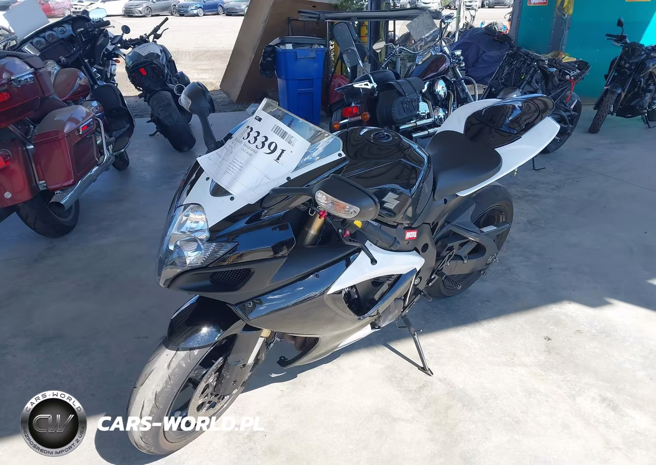 2007 Suzuki Gsx-R600 VIN:JS1GN7DA172120250 - 2